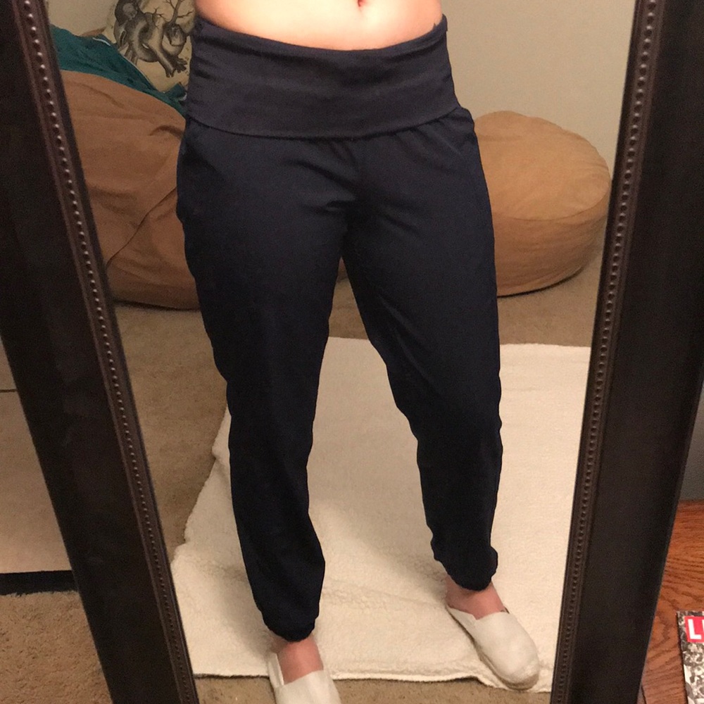 Blue light athletic pants